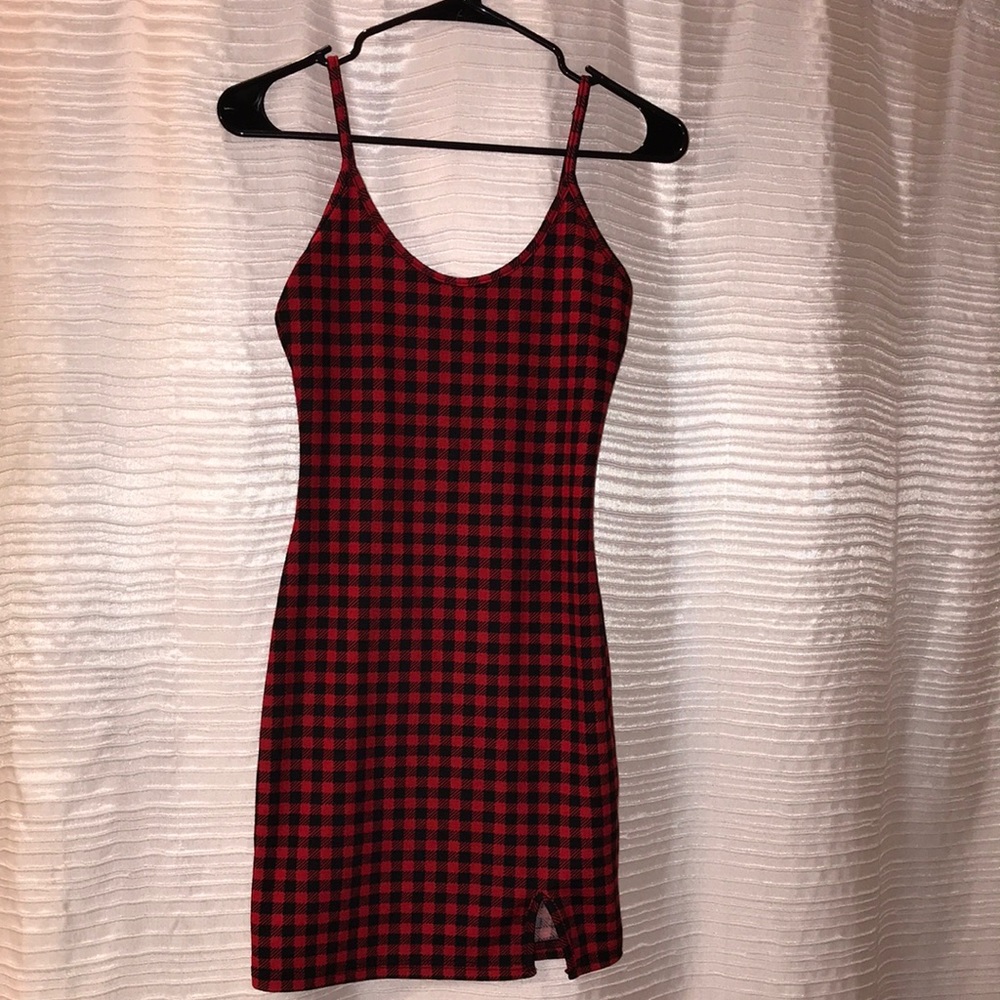 Plaid dress